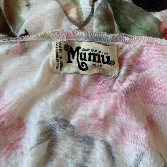 Women’s robe, floral. One size. - Picture 5 of 5